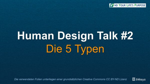 Die 5 Human Design Typen